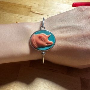 Marc by Marc Jacob Owl Silver Bracelets